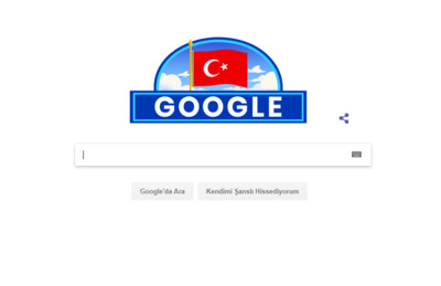 Google 29 Ekim Arama Logosu