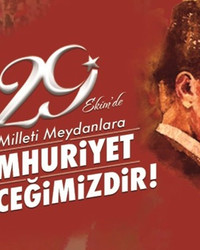 Türk Milleti Meydanlara Cumhuriyet Geleceğimizdir